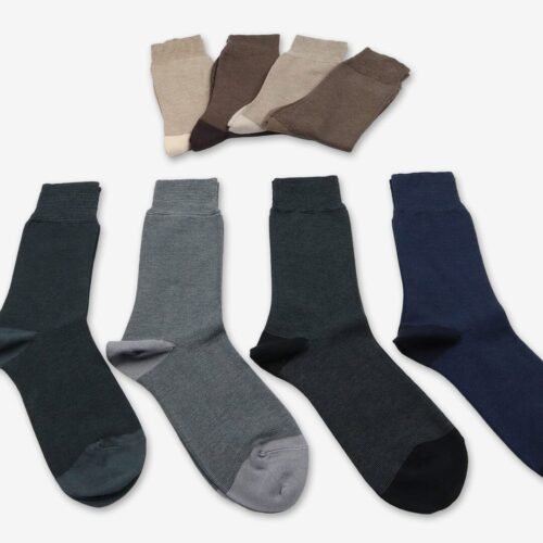 Chaussettes élégantes unies - Leader