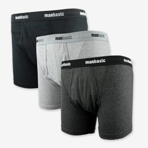Pack Boxers avec style doublé en coton - ManBasic