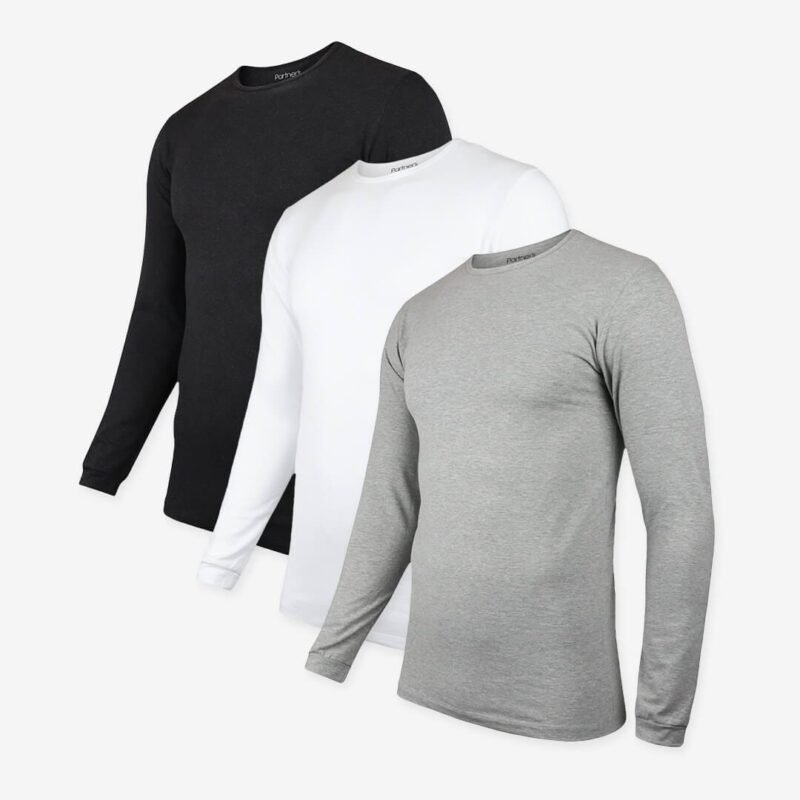 Lot de sous-pulls pour hommes en coton thermic - Partner's