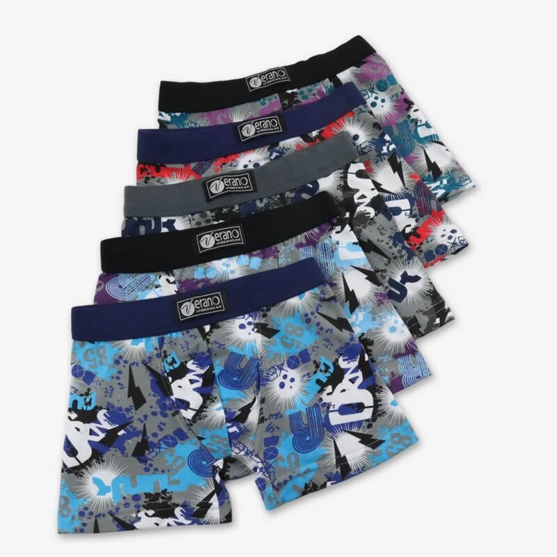 Boxer Retro Garcon En Coton - Verano