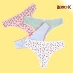 Lot de 2 Culottes Tangas invisible - Uokin