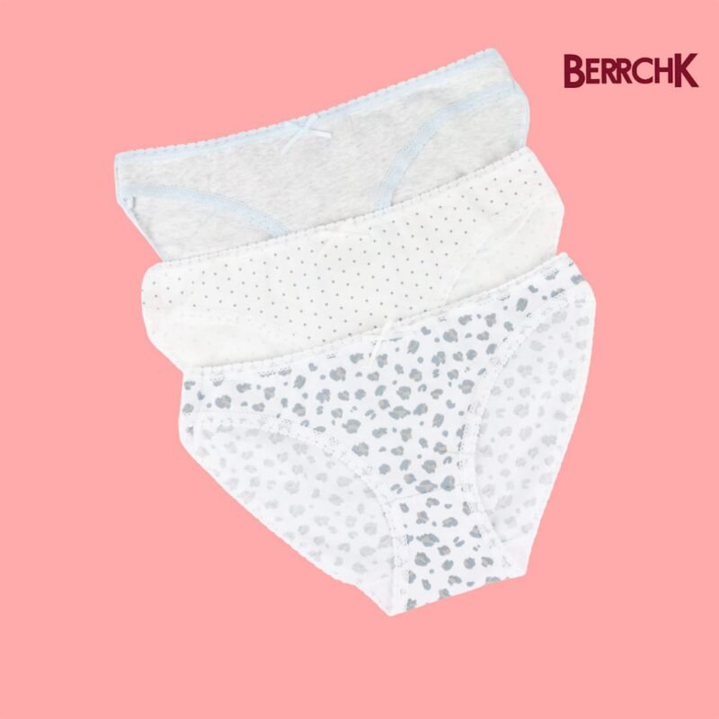 Pack 3 culottes en Dentelle - Coton Premium
