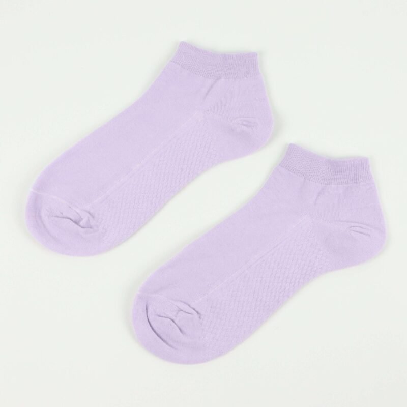 Chaussettes Invisibles en Coton Antidérapantes - Multicolore – Image 5