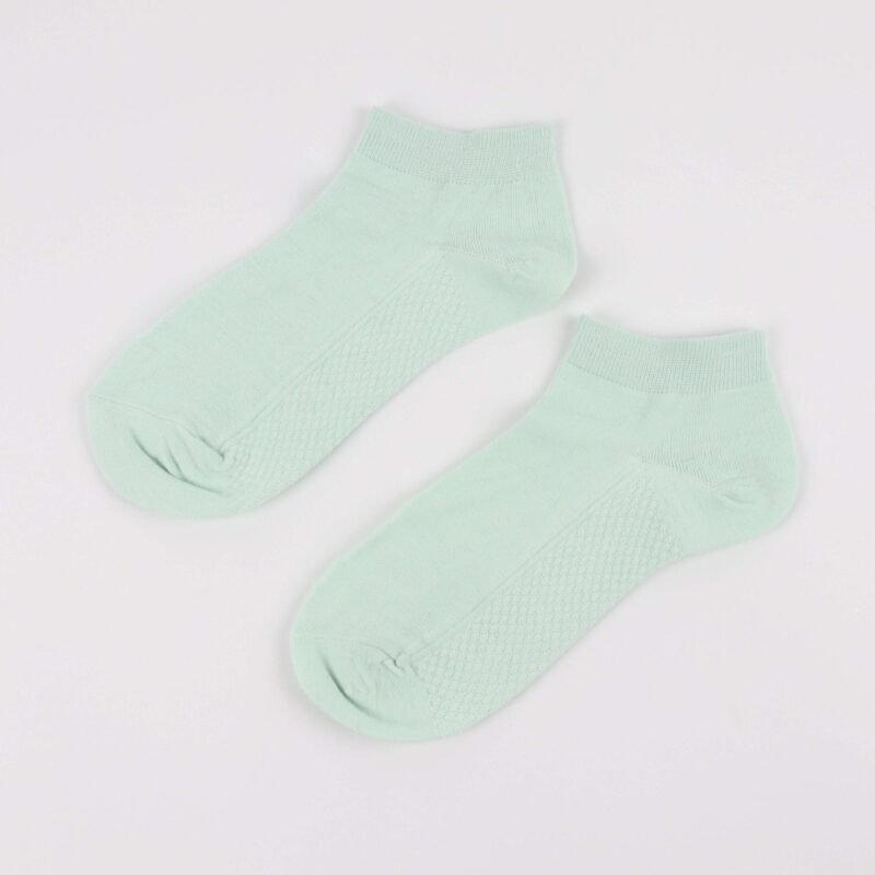 Chaussettes Invisibles en Coton Antidérapantes - Multicolore – Image 6