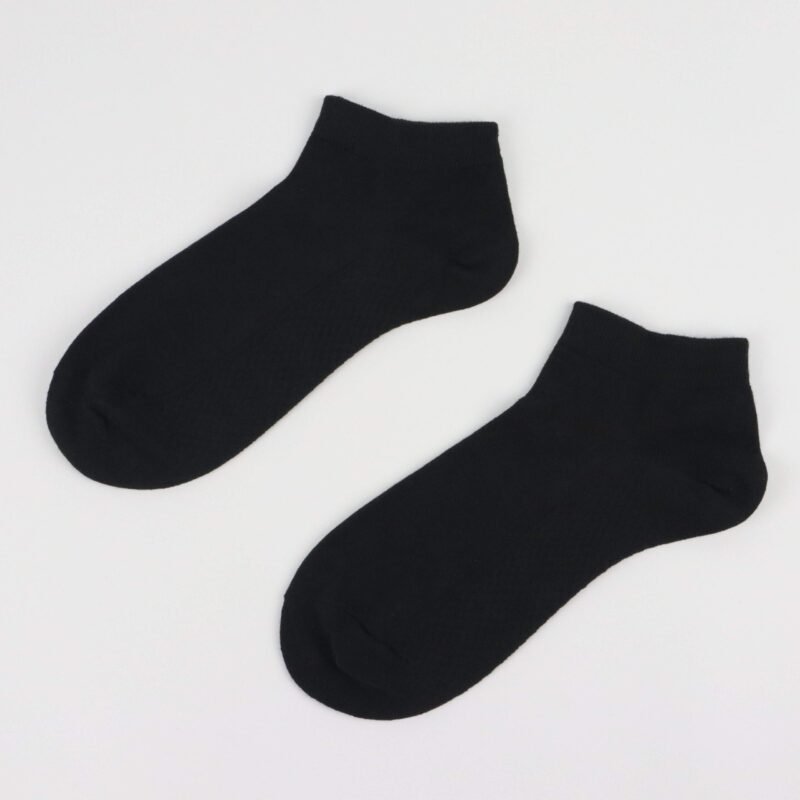 Chaussettes Invisibles en Coton Antidérapantes - Multicolore – Image 4