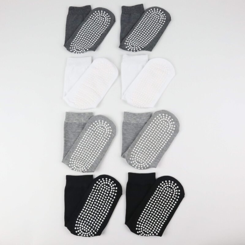 Chaussettes en Coton Antidérapantes – Confort et Sécurité