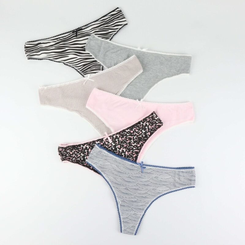 Lot de 2 Culottes String Motif - Uokin – Image 2