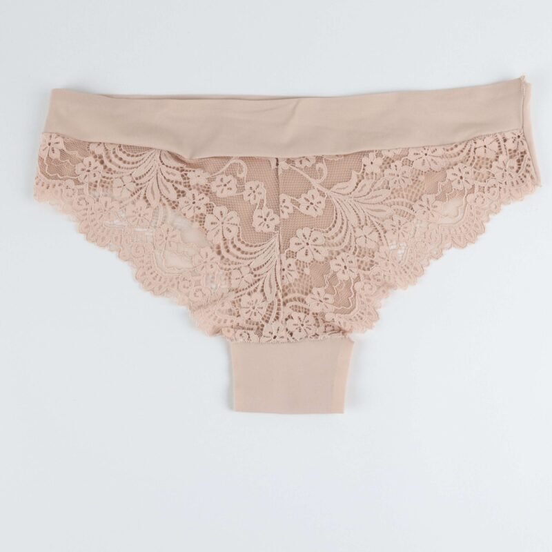 Slip brésilien sans coutures en dentelle – Image 3