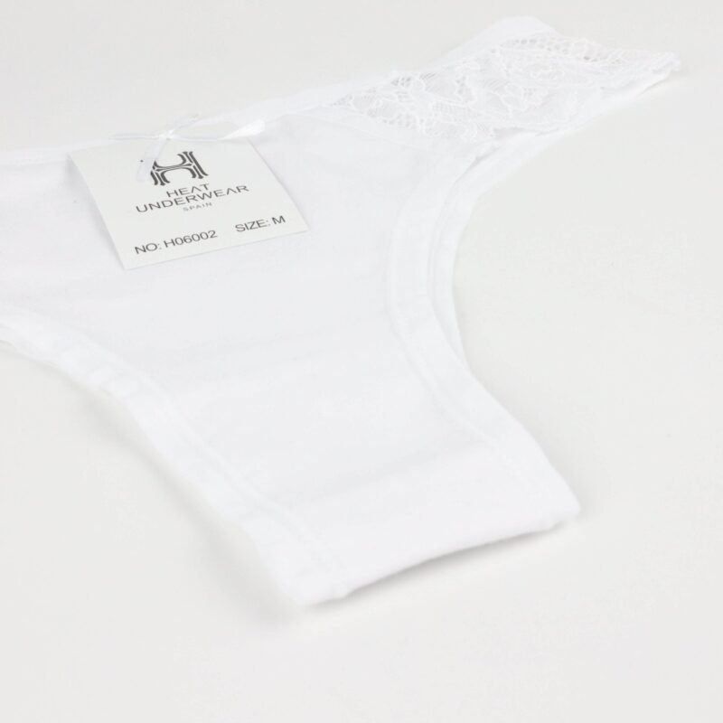slips brésiliens invisibles en Dentelle - Coton Premium – Image 4