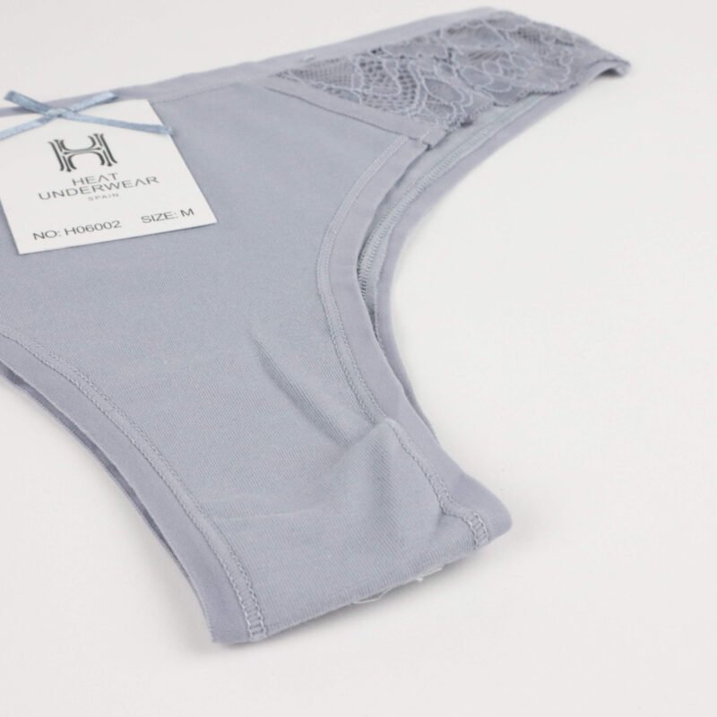 slips brésiliens invisibles en Dentelle - Coton Premium – Image 7