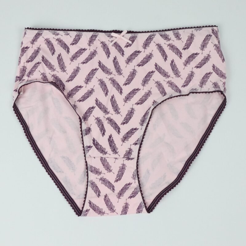 Pack de 3 Culottes Taille Haute Pointelle – Coton Premium 🌿 – Image 3