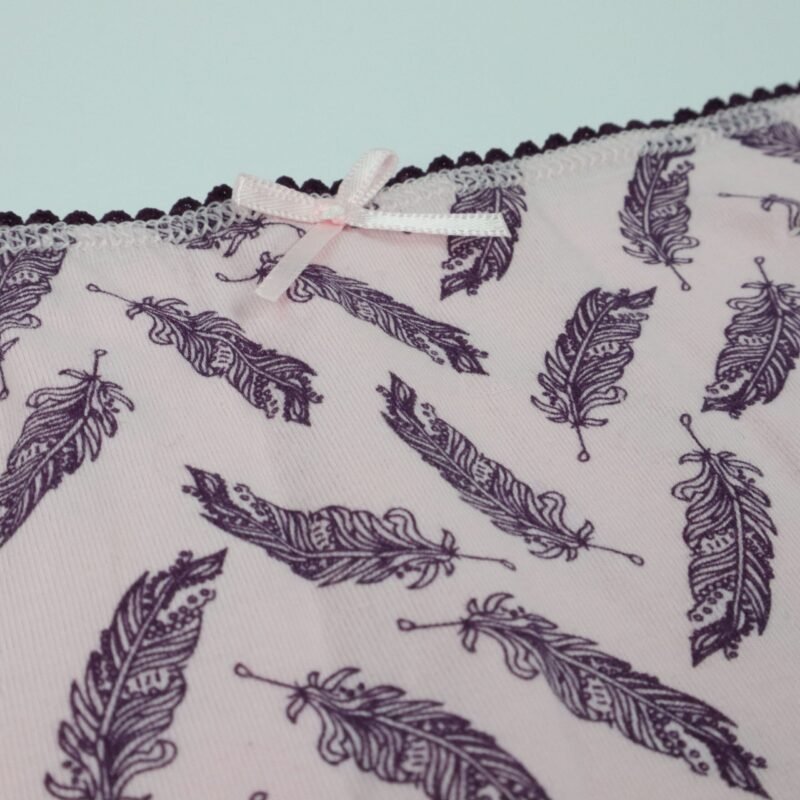 Pack de 3 Culottes Taille Haute Pointelle – Coton Premium 🌿 – Image 4