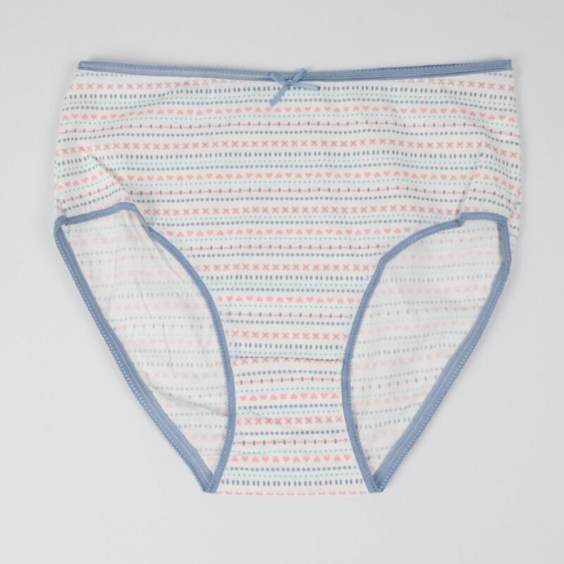 Pack de 3 Culottes Taille Haute Pointelle – Coton Premium 🌿 – Image 6