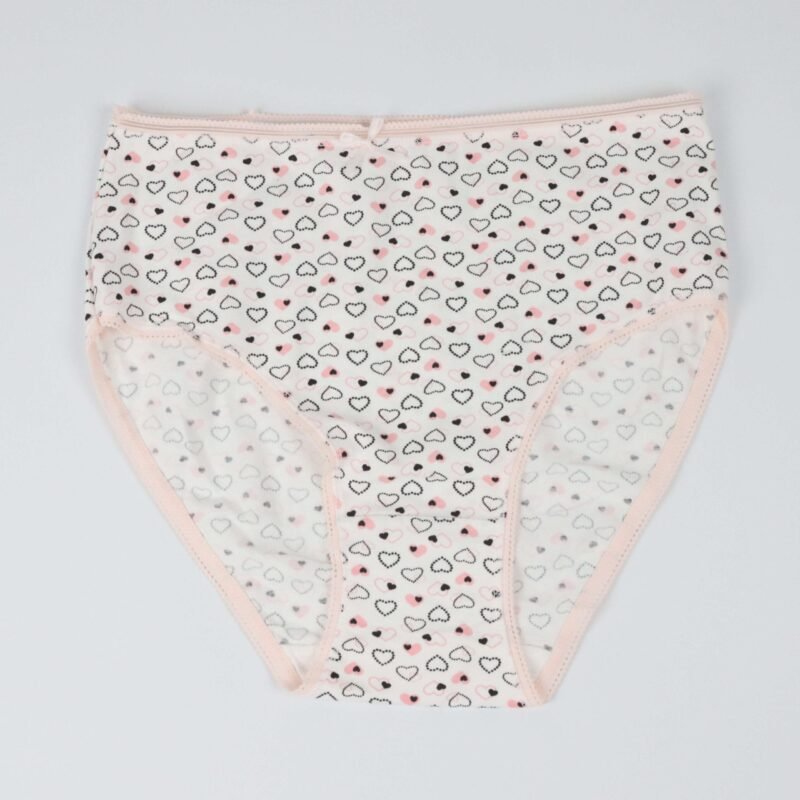 Pack de 3 Culottes Taille Haute Pointelle – Coton Premium 🌿 – Image 6