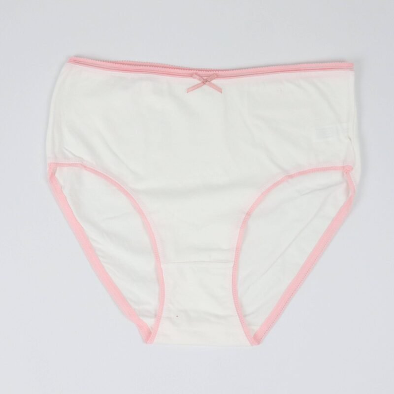Pack de 3 Culottes Taille Haute Pointelle – Coton Premium 🌿 – Image 6