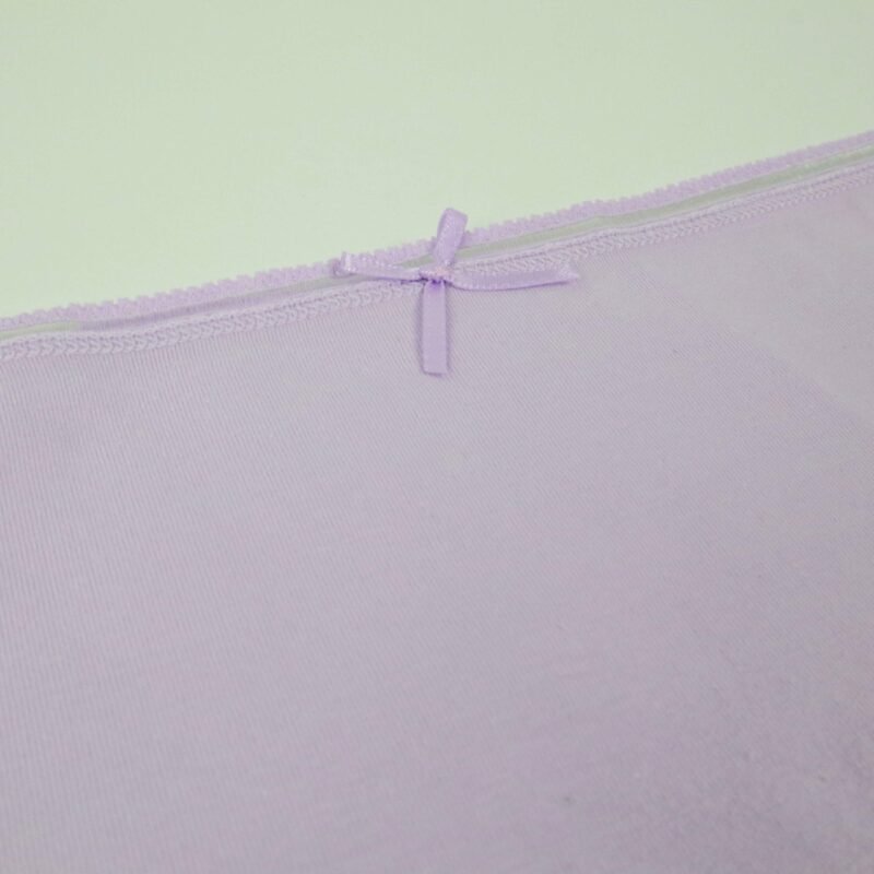 Pack de 3 Culottes Taille Haute Pointelle – Coton Premium 🌿 – Image 4