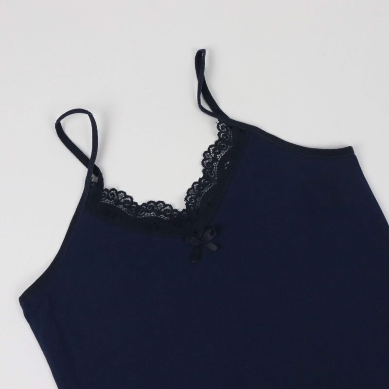 Débardeur Féminin en Coton & Dentelle 🌸 – Image 2