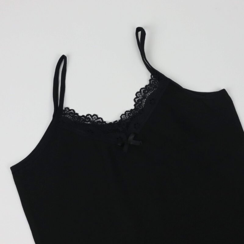 Débardeur Féminin en Coton & Dentelle 🌸 – Image 4