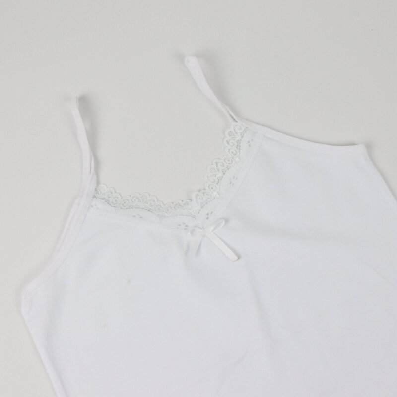 Débardeur Féminin en Coton & Dentelle 🌸 – Image 6