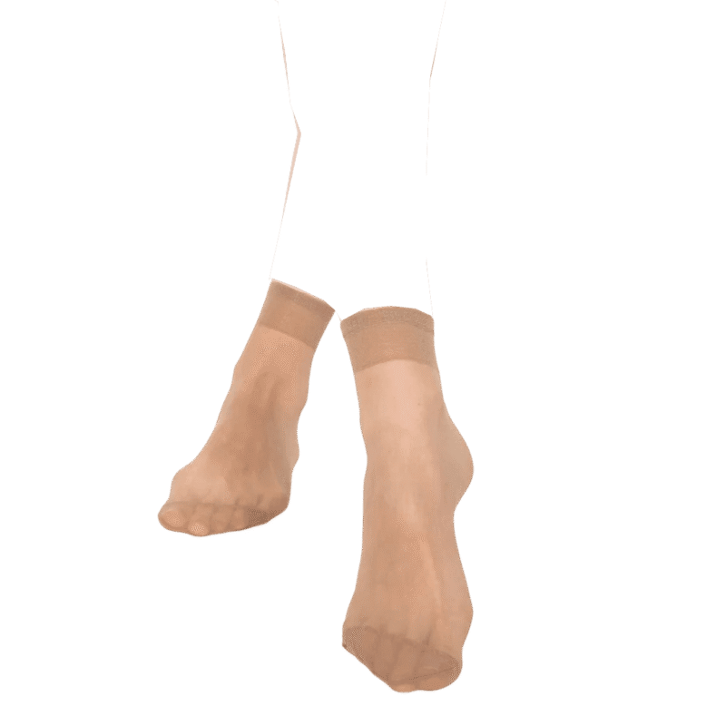 lot de 3 Chaussettes fines en voile femme et transparent 20DEN – Image 3