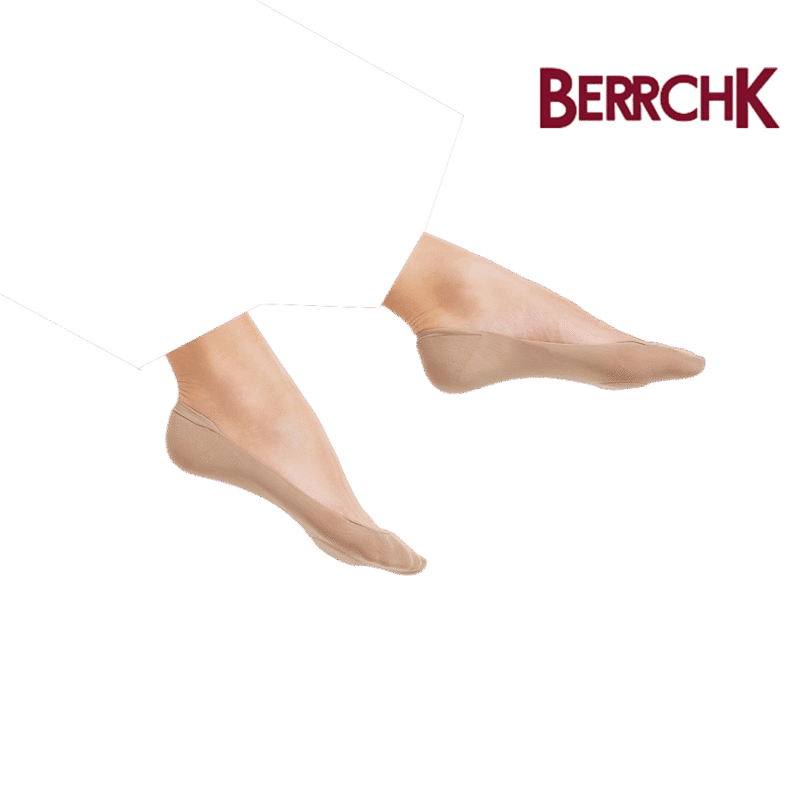 Lot de 3 Mi-Bas Protège-Pieds femme et transparent 20DEN – Image 2