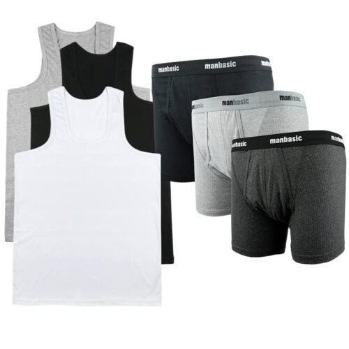Pack Débardeur Verano + Boxer Manbasic homme