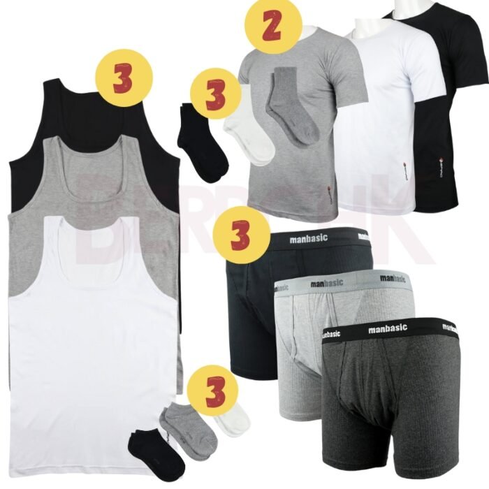PACK Boxer simple + DEBARDEUR 14