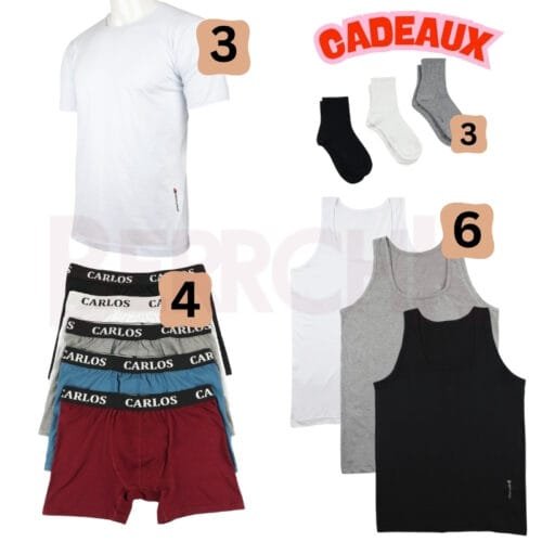 Pack Boxer et Debardeur maroc