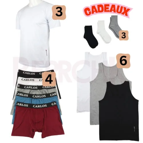 Pack Boxer et Debardeur maroc